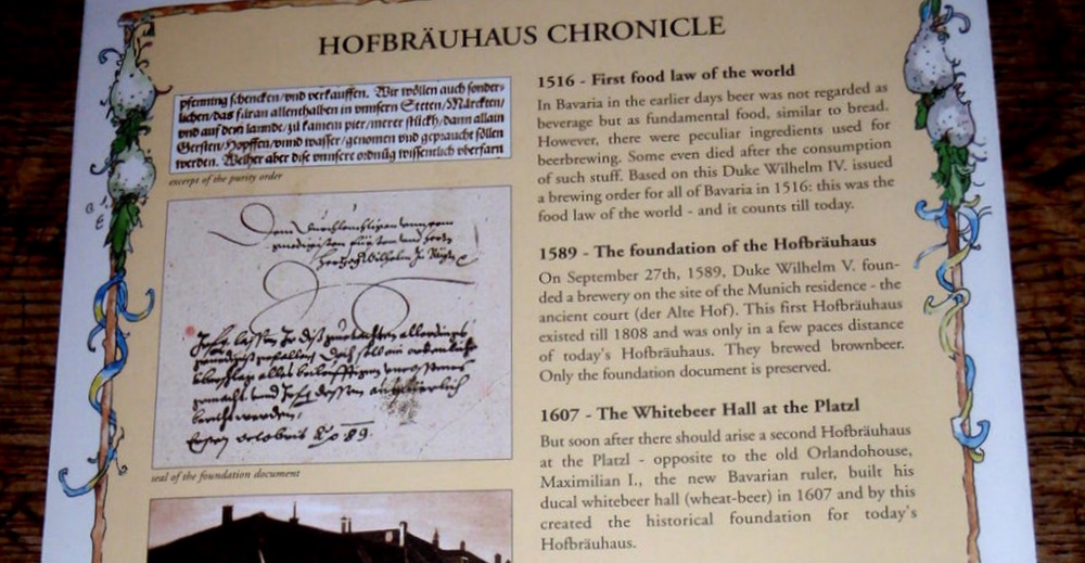 Hofbräuhaus Chronicles.